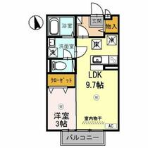 カーサ・ジュネス乾徳 102 ｜ 福井県福井市乾徳３丁目（賃貸アパート1LDK・1階・33.39㎡） その2