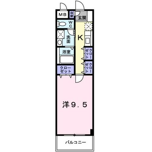 ファインクレールの間取り