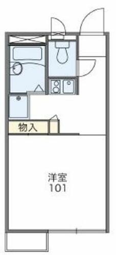 同じ建物の物件間取り写真 - ID:213102505831