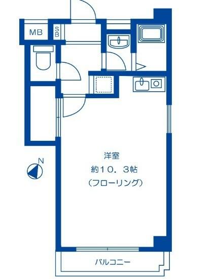 神奈川県横浜市保土ケ谷区帷子町２丁目(賃貸マンション1R・4階・29.41㎡)の写真 その2