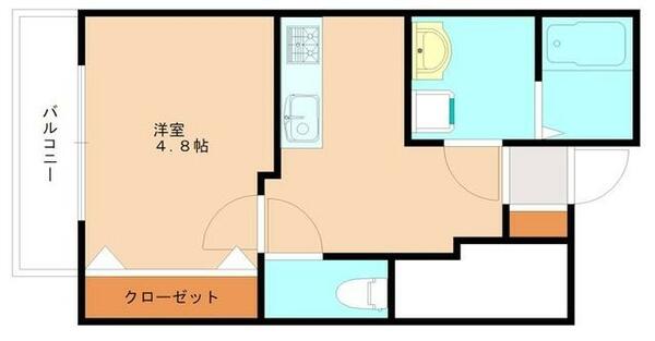 プランドール福間駅前｜福岡県福津市中央３丁目(賃貸アパート1DK・1階・27.76㎡)の写真 その2