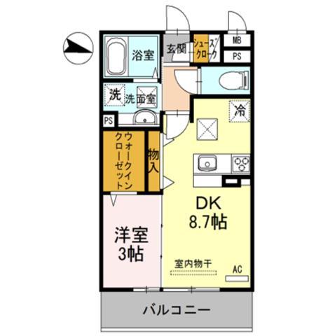 同じ建物の物件間取り写真 - ID:228048079418