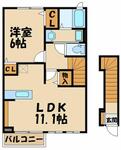 小平市花小金井８丁目 2階建 築9年のイメージ