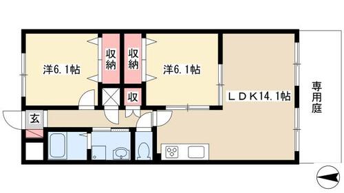 同じ建物の物件間取り写真 - ID:223031557769