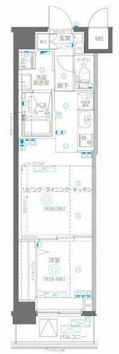 同じ建物の物件間取り写真 - ID:214055459889