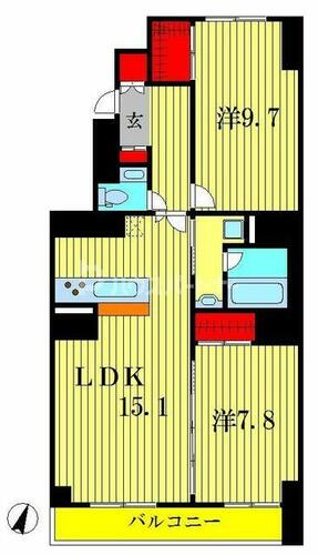 同じ建物の物件間取り写真 - ID:212042978699