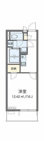 埼玉県川口市上青木西２丁目(賃貸マンション1K・2階・26.08㎡)の写真 その2