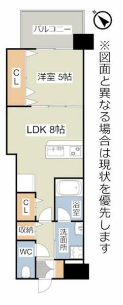 コンプレート金田｜福岡県北九州市小倉北区金田１丁目(賃貸マンション1LDK・11階・32.46㎡)の写真 その2