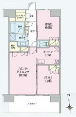 同じ建物の物件間取り写真 - ID:213103652781