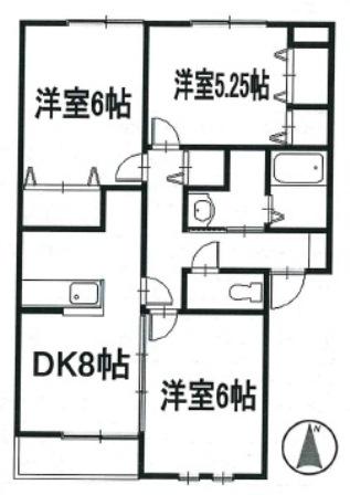 同じ建物の物件間取り写真 - ID:228047680015