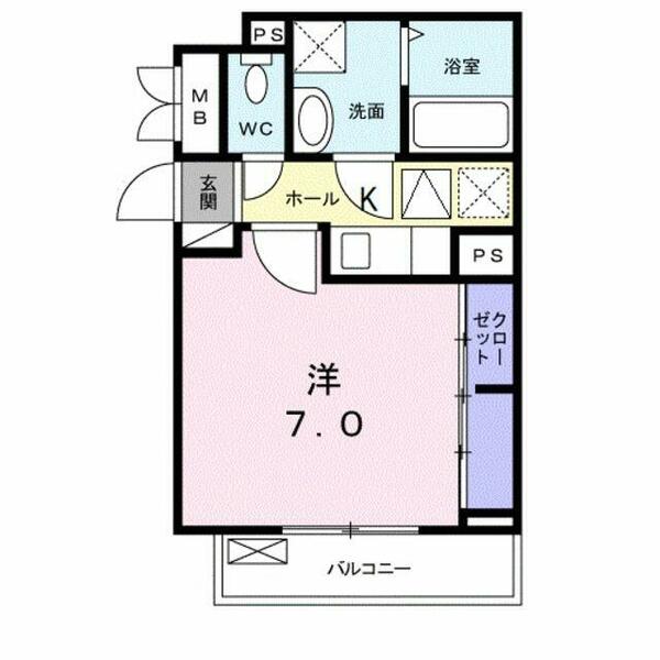 埼玉県さいたま市西区大字指扇(賃貸アパート1K・1階・25.83㎡)の写真 その2