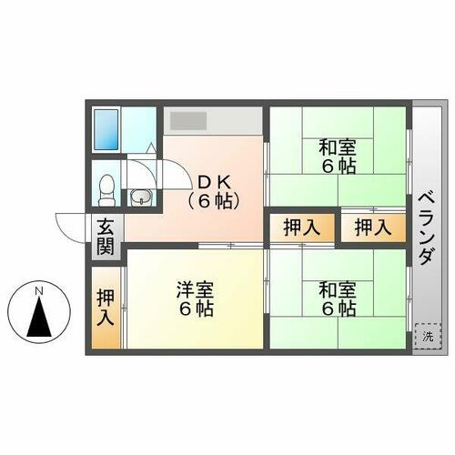 シティーハイツモリー_間取り_0