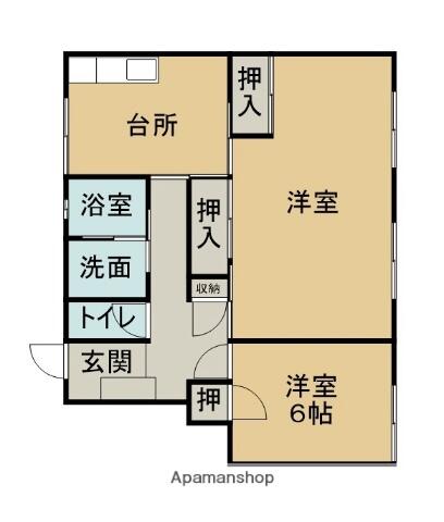 同じ建物の物件間取り写真 - ID:238007117355