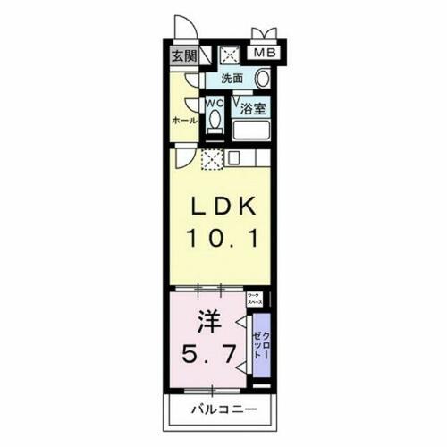 同じ建物の物件間取り写真 - ID:213101105812