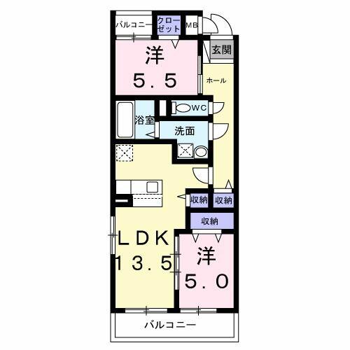 同じ建物の物件間取り写真 - ID:213101105966