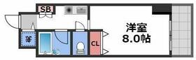 雅苑  ｜ 大阪府大阪市浪速区難波中３丁目（賃貸マンション1K・4階・24.55㎡） その2