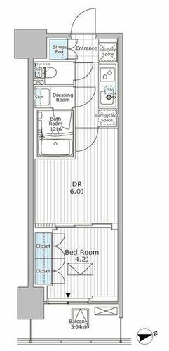 同じ建物の物件間取り写真 - ID:212042547015