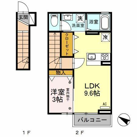 同じ建物の物件間取り写真 - ID:209005613691