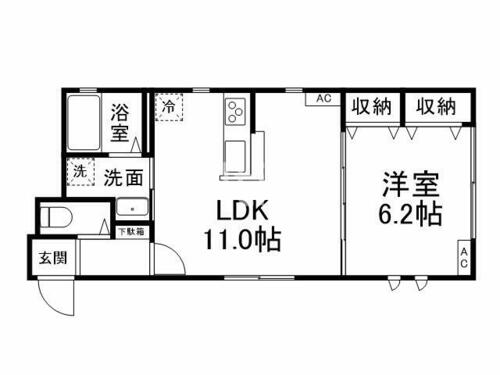 同じ建物の物件間取り写真 - ID:226065069076