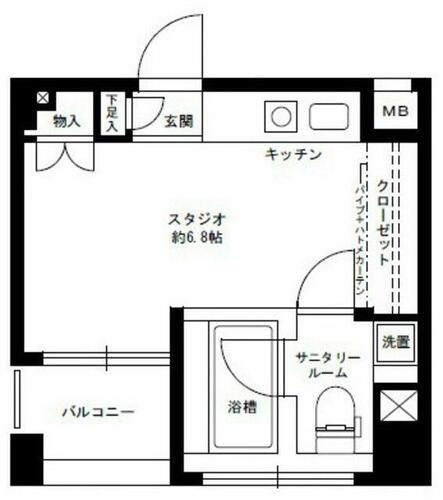 同じ建物の物件間取り写真 - ID:214055365137