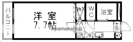 ティエラひかり１号館 208｜宮城県多賀城市東田中２丁目(賃貸アパート1K・2階・22.30㎡)の写真 その2