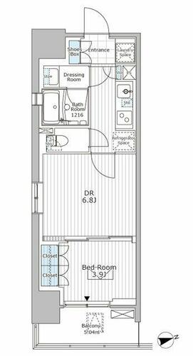 同じ建物の物件間取り写真 - ID:212042568085