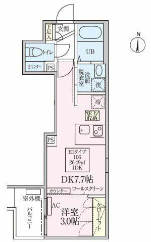 同じ建物の物件間取り写真 - ID:211046887190