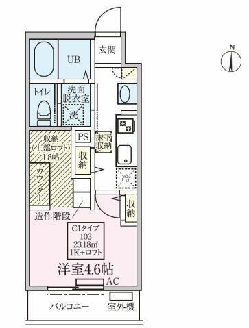 同じ建物の物件間取り写真 - ID:211046887194