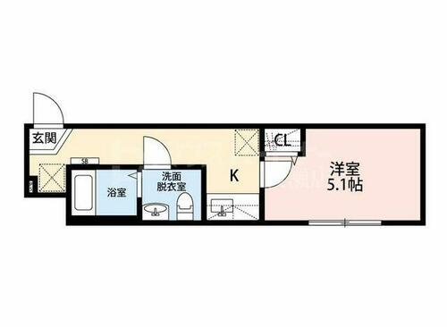 同じ建物の物件間取り写真 - ID:213102556595