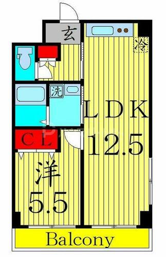 同じ建物の物件間取り写真 - ID:213102573510