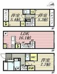 三鷹市上連雀６丁目 3階建 築2年のイメージ