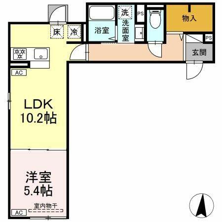 同じ建物の物件間取り写真 - ID:213102555776