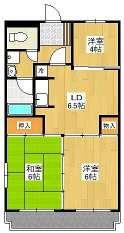 同じ建物の物件間取り写真 - ID:211046964655