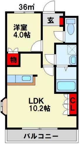 同じ建物の物件間取り写真 - ID:240028528569