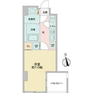 リエス鶴舞ＥＡＳＴ　ＴＯＷＥＲ 507｜愛知県名古屋市昭和区鶴舞２丁目(賃貸マンション1K・5階・24.20㎡)の写真 その2