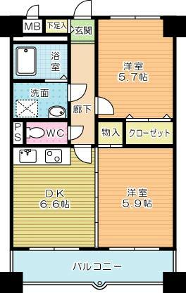 同じ建物の物件間取り写真 - ID:240026933670