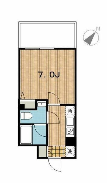 レジディア島津山 701｜東京都品川区東五反田１丁目(賃貸マンション1K・7階・23.67㎡)の写真 その2