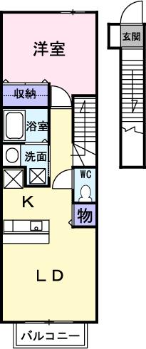 同じ建物の物件間取り写真 - ID:238007149406