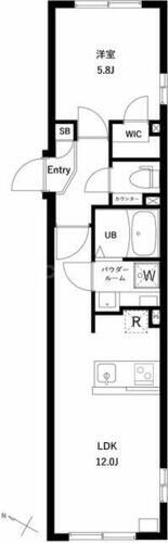 同じ建物の物件間取り写真 - ID:213102572096