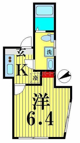 同じ建物の物件間取り写真 - ID:213102634072