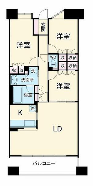 エスティメゾン東白壁 302｜愛知県名古屋市東区芳野３丁目(賃貸マンション3LDK・3階・83.25㎡)の写真 その2