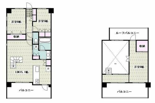 同じ建物の物件間取り写真 - ID:214055404417