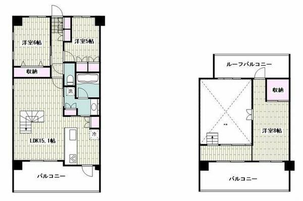 ヴェレーナ横浜戸塚グランラルジュ｜神奈川県横浜市戸塚区戸塚町(賃貸マンション3LDK・6階・91.98㎡)の写真 その2