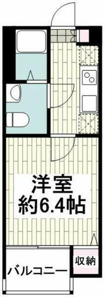 ポルト｜神奈川県大和市中央５丁目(賃貸アパート1K・1階・21.15㎡)の写真 その2