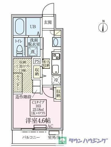 同じ建物の物件間取り写真 - ID:211046910599