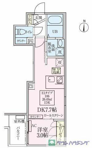 同じ建物の物件間取り写真 - ID:211046910633