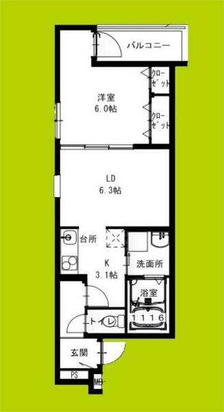 フジパレス高井田ＩＩ番館｜大阪府東大阪市森河内東１丁目(賃貸アパート1LDK・3階・37.36㎡)の写真 その1