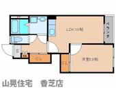 香芝市今泉 2階建 築15年のイメージ