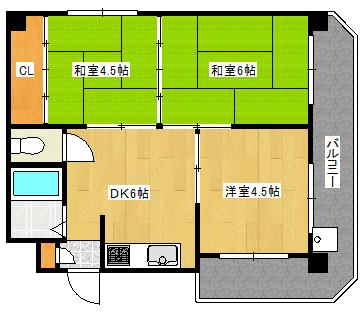 同じ建物の物件間取り写真 - ID:228043974480