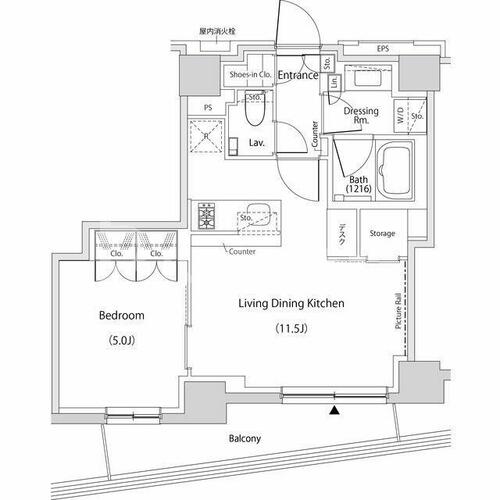 同じ建物の物件間取り写真 - ID:213103306068